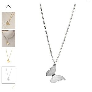 New James Michelle Silver Butterfly Bracelet 🦋